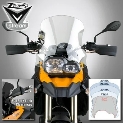 Tuulisuoja ZTechnik VStream Sport, F650GS 08-/F800GS