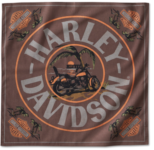 Daytona Bandana 97750-24VM BANDANA-KNIT,BROWN