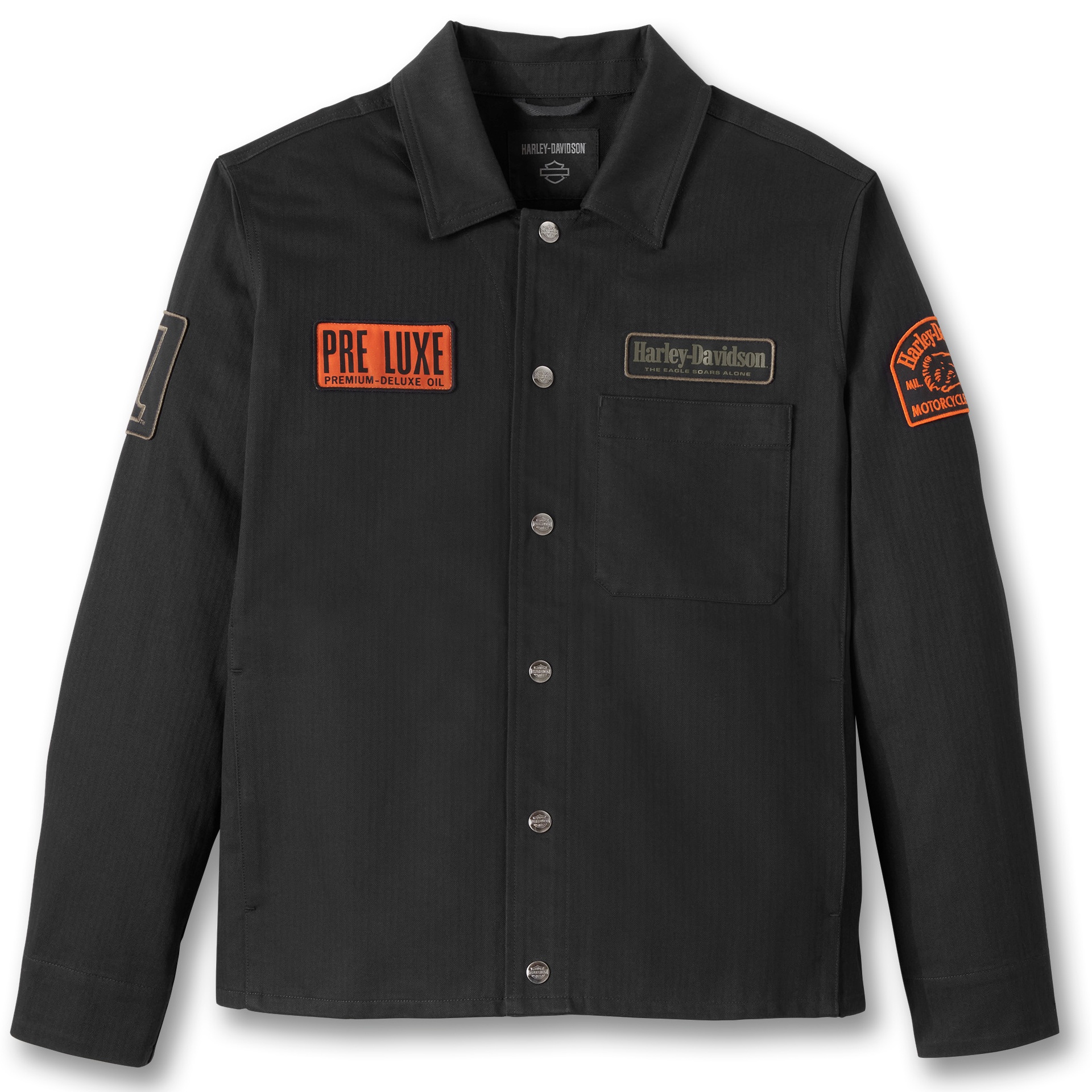 Harley-Davidson Working Man Overshirt – Harley Black