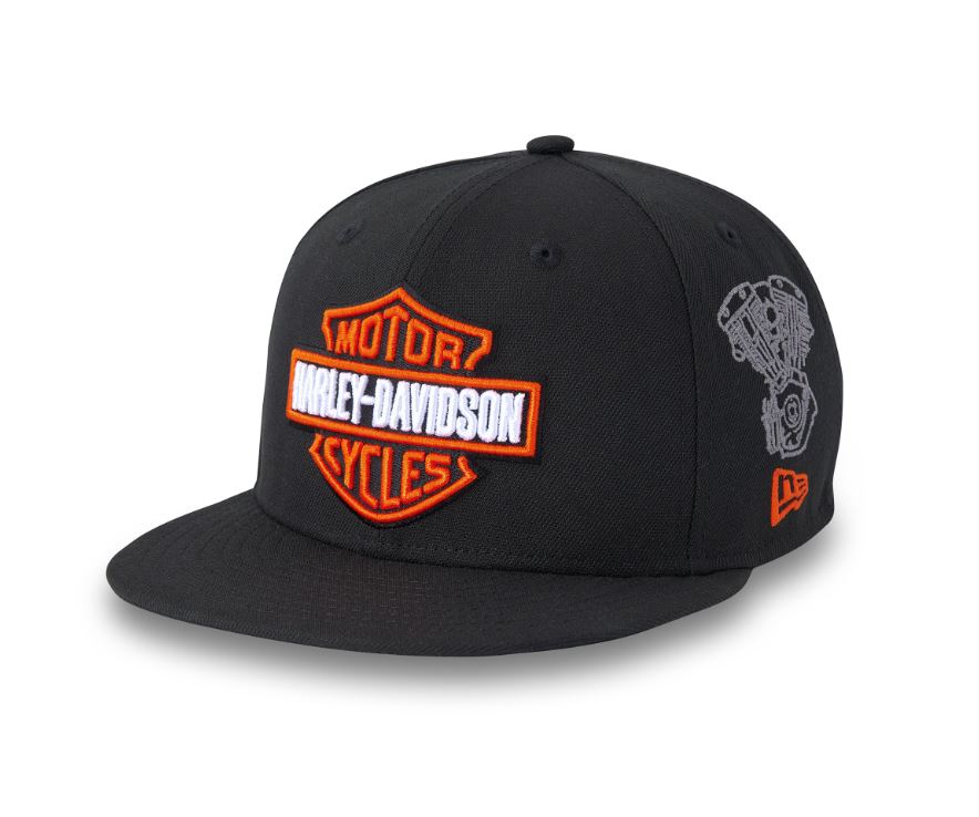 Harley-Davidson V-Twin Engine 59FIFTY Cap – Harley Black