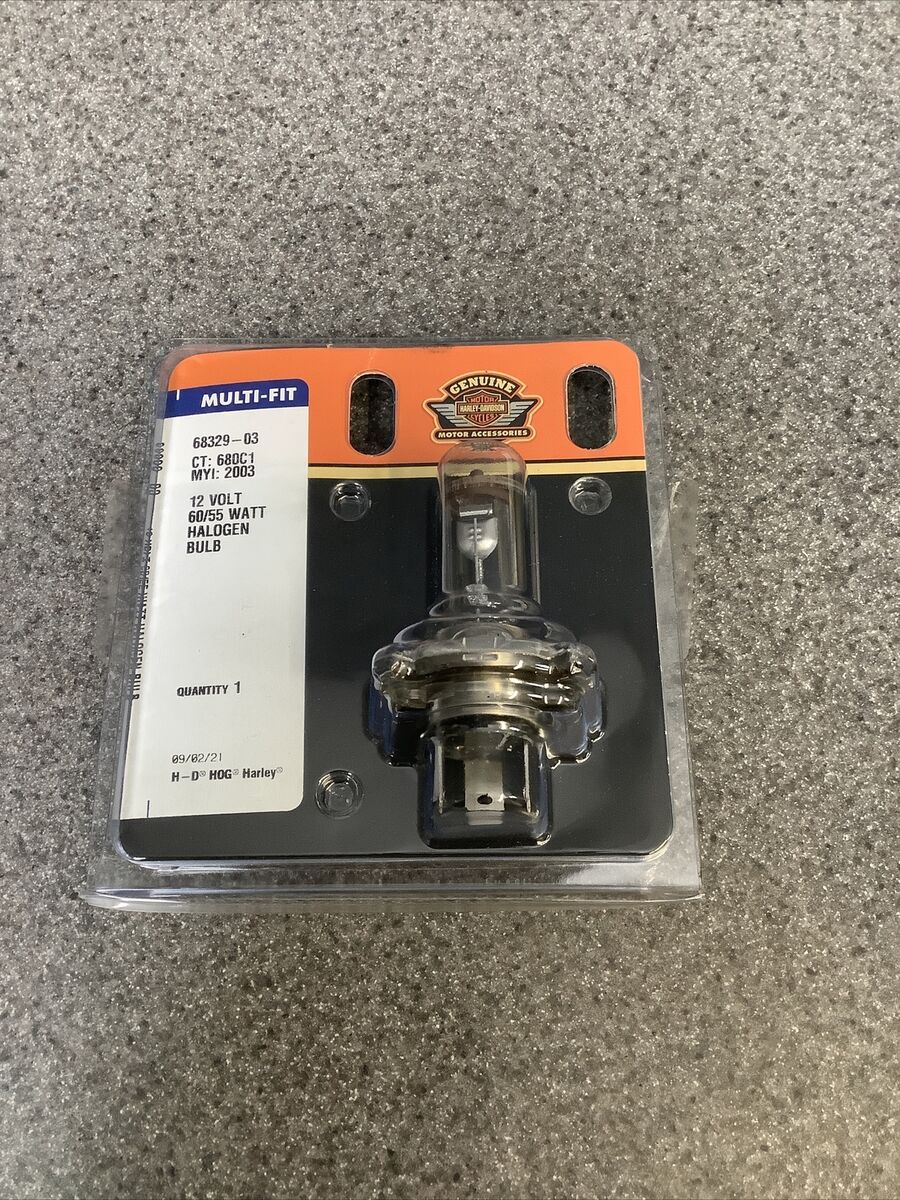 Harley-Davidson Bulb, Headlamp Capsule 12volt 60/55 Watt halogen bulp