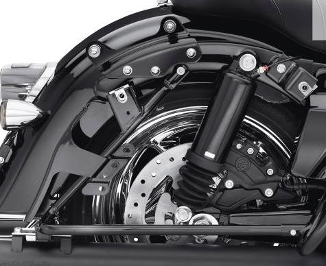 Harley-Davidson 4-POINT DOCKING HARDWARE KIT – Gloss Black – Fits ’09-’13