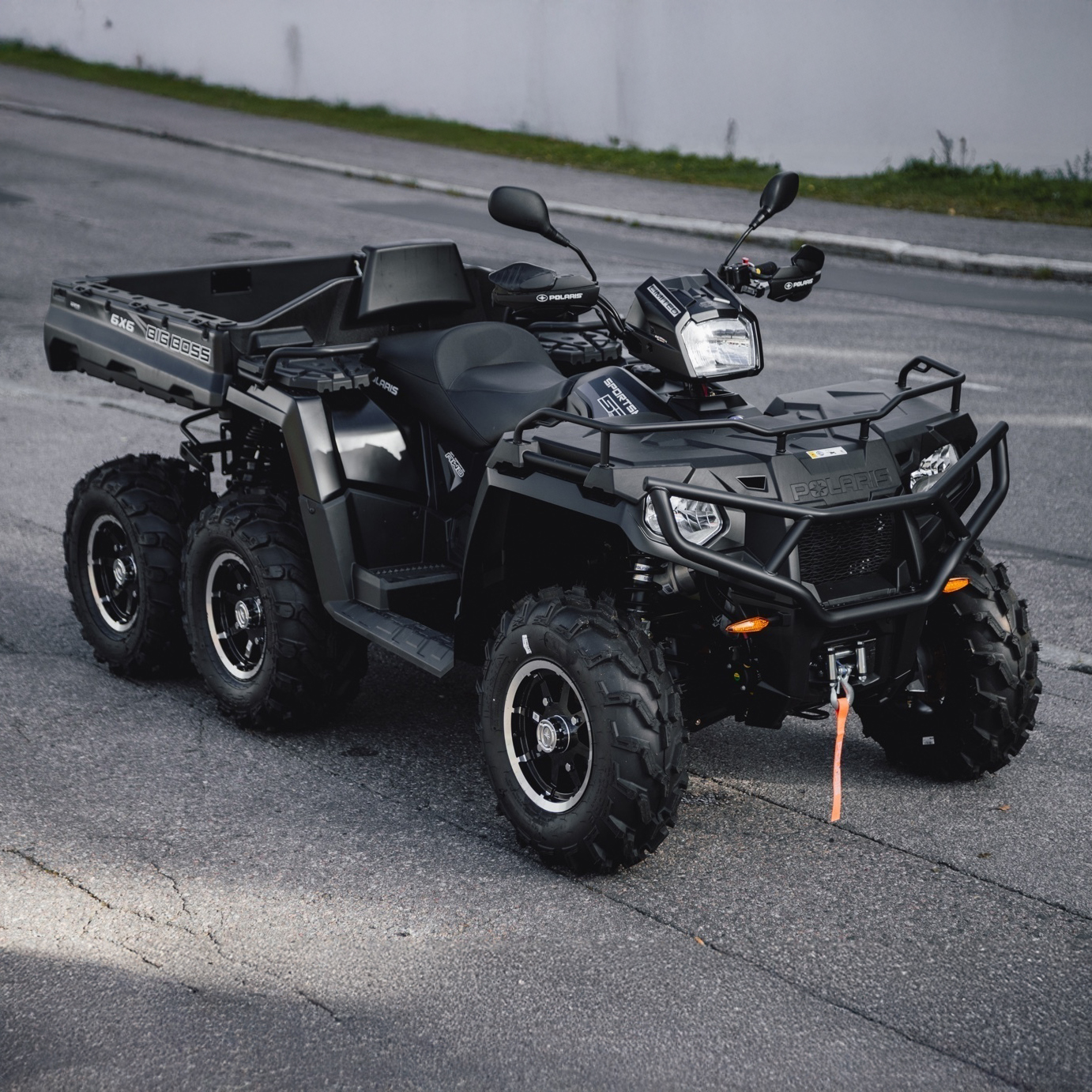 Polaris Sportsman 6×6 EPS Stealth Black Limited Edition 2022