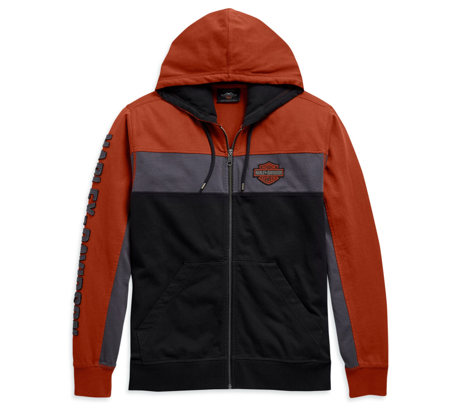 Harley-Davidson Copperblock Mens Hoodie